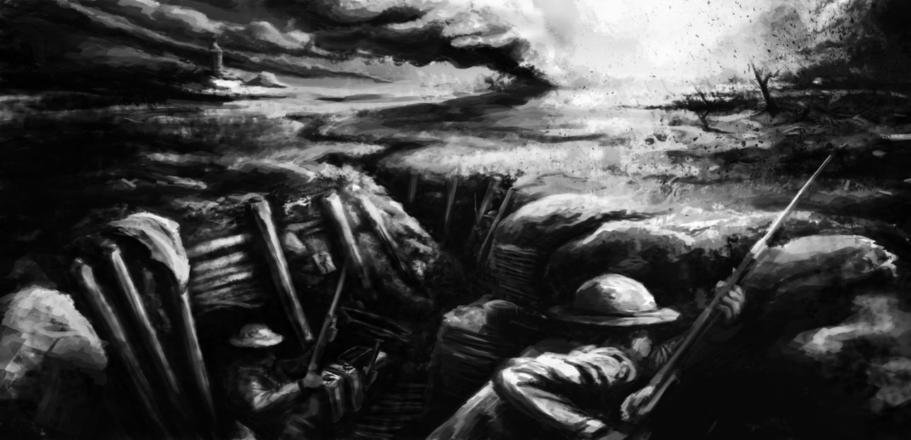 Ww1 Wallpaper World War Trenches By
