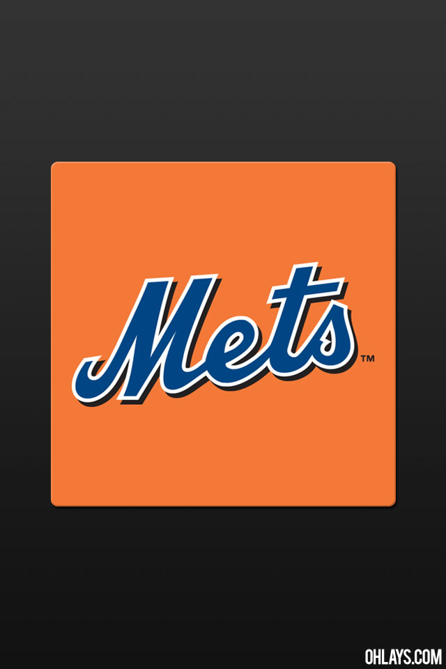 new york mets logo wallpaper New York Mets iPhone 640x960