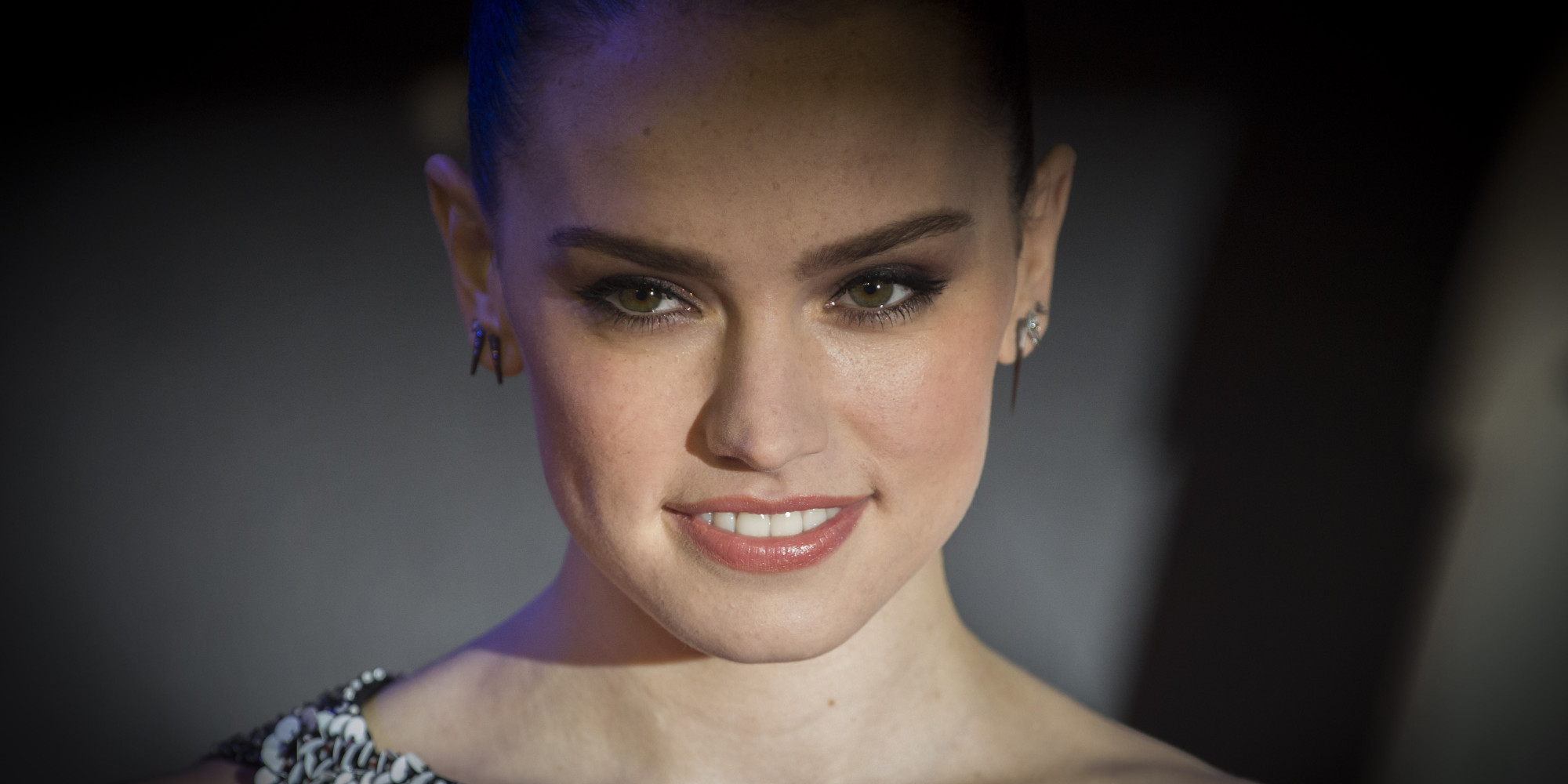 Daisy Ridley Star Wars The Force Awakens European Premiere London
