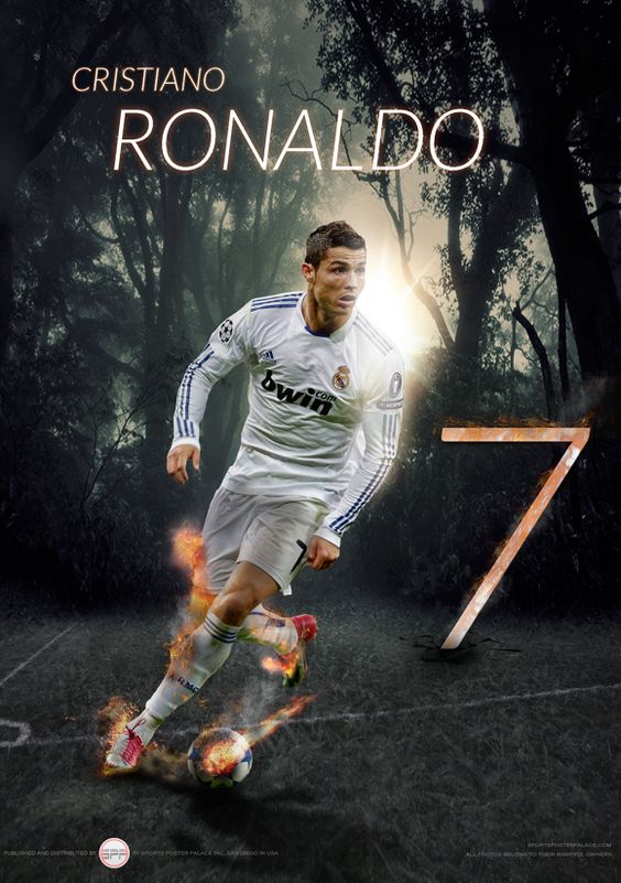 Cristiano Ronaldo Poster Sports Palace