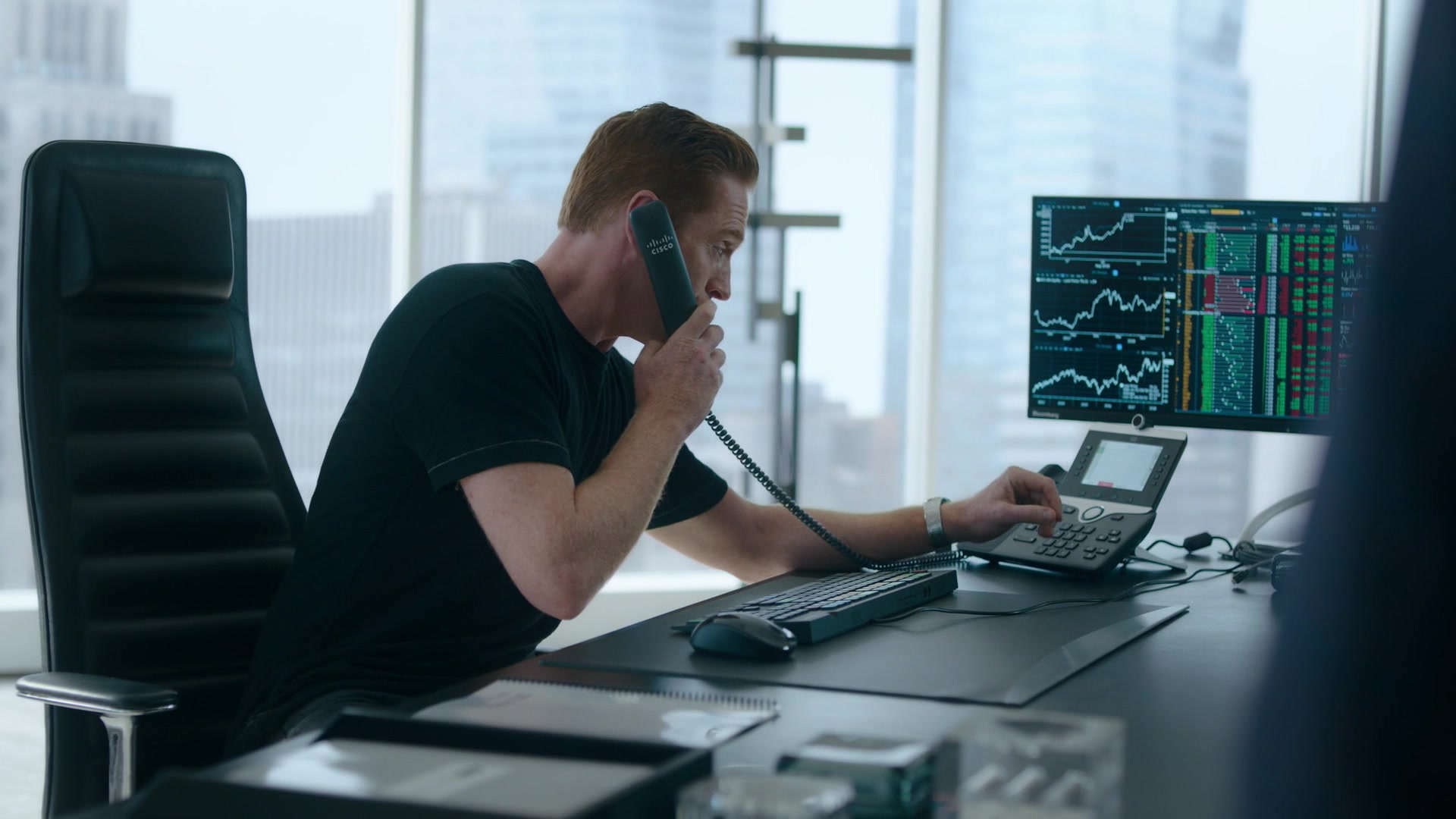Cisco Telephone Used By Damian Lewis Bobby Axelrod In Billions