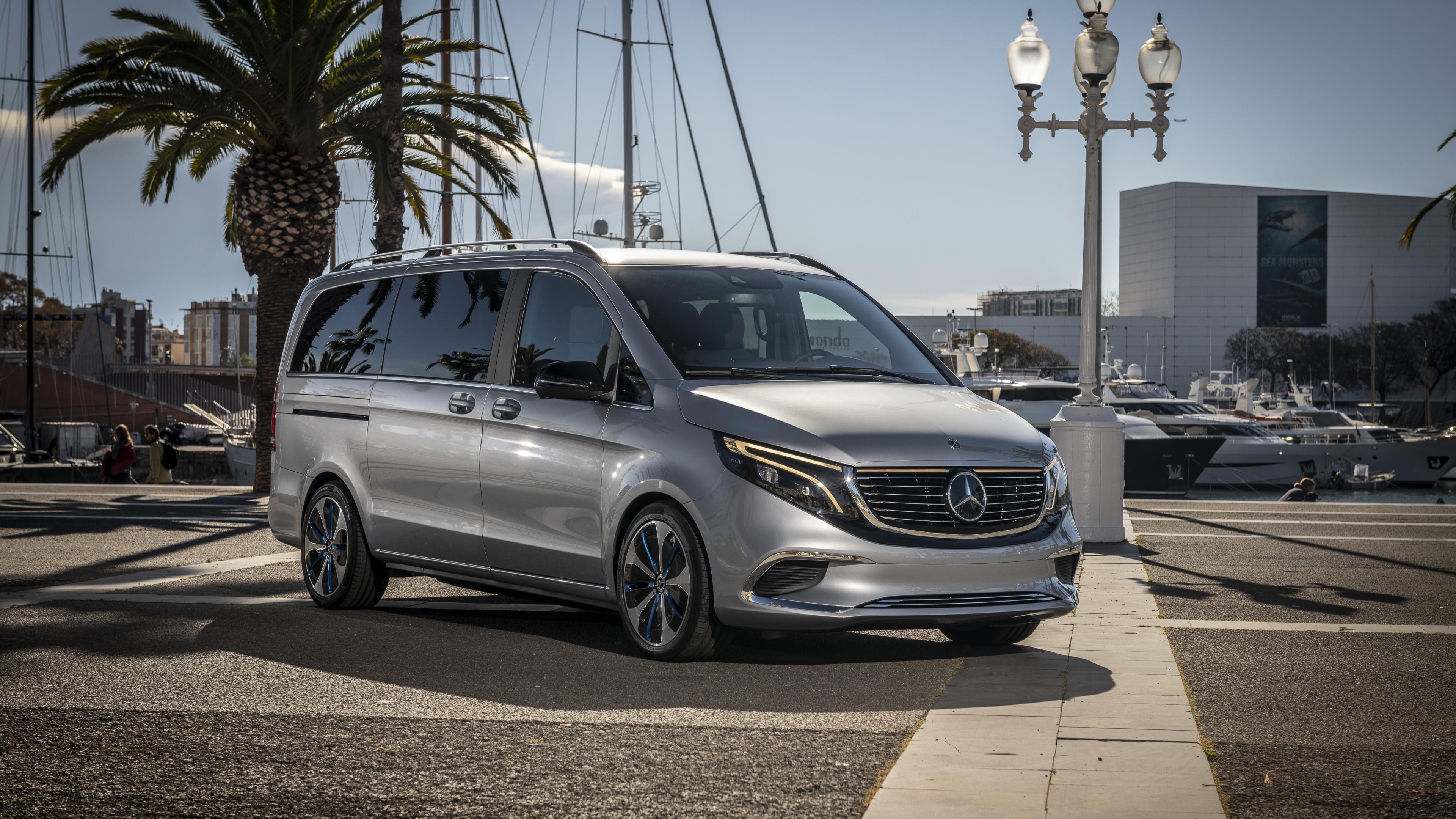 Wallpaper Id Mercedes Benz Eqv Cars Electric