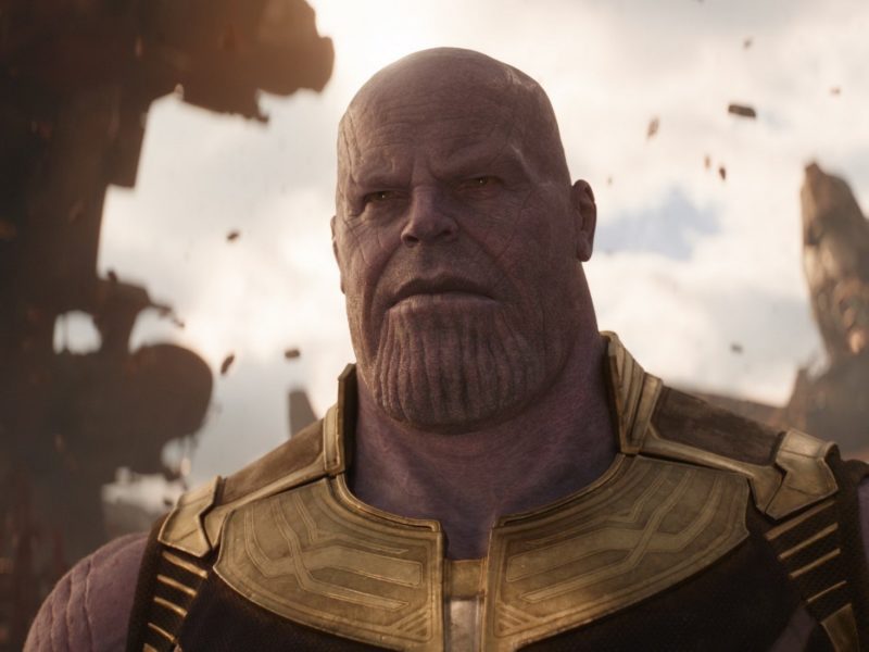 Josh Brolin As Thanos In Avengers Infinity War