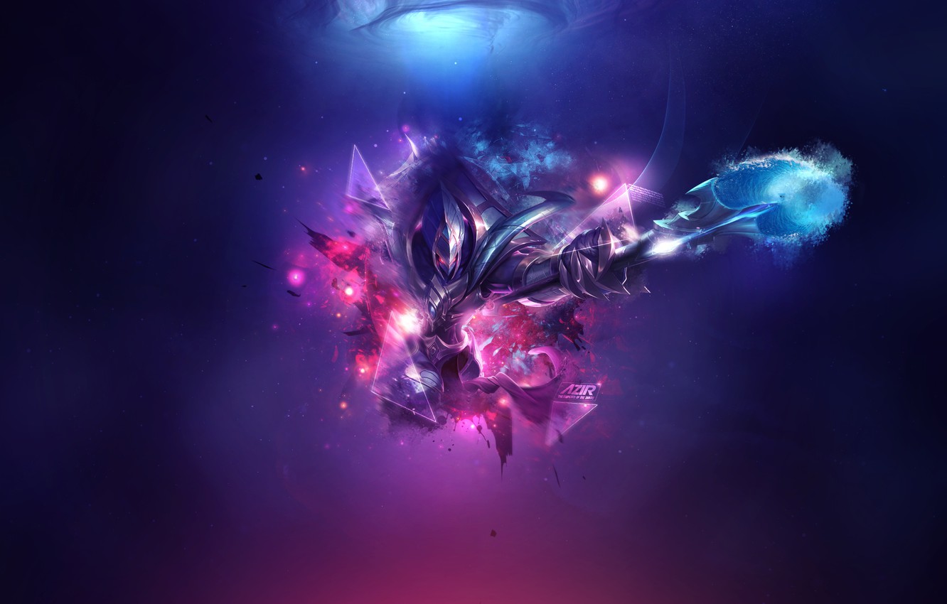 Wallpaper Purple Space Pink The Game Hero Staff