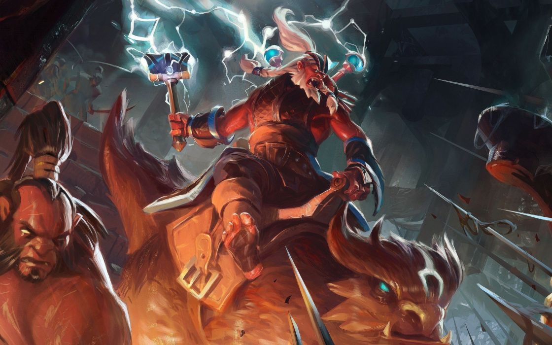 Fantasy Art Dota Disruptor Axe Wallpaper
