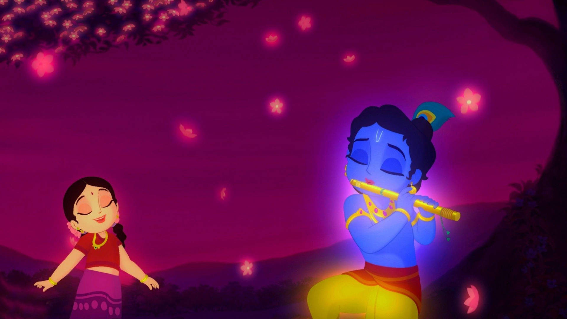 Little Krishna HD Wallpaper