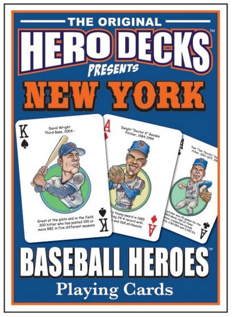 New York Mets MLB Baseball Collectible Cards Fans Hero Decks eBay