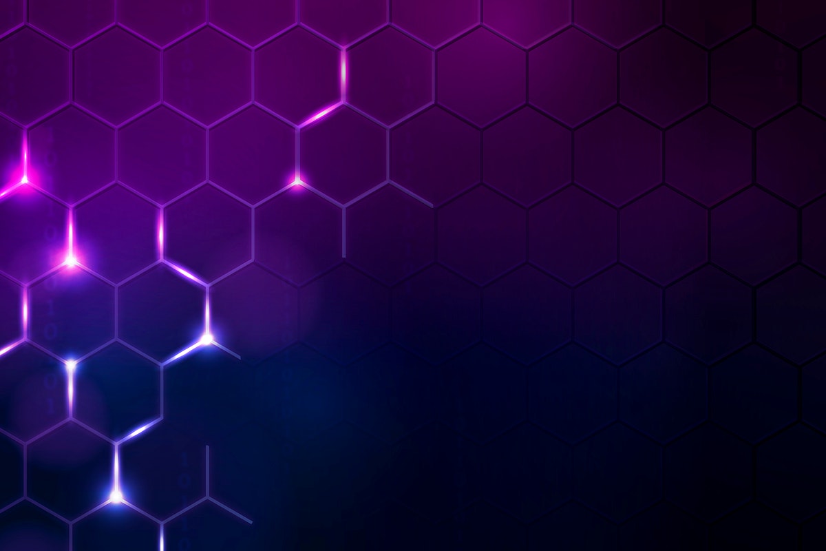 Digital Technology Background With Hexagon Premium Photo Rawpixel