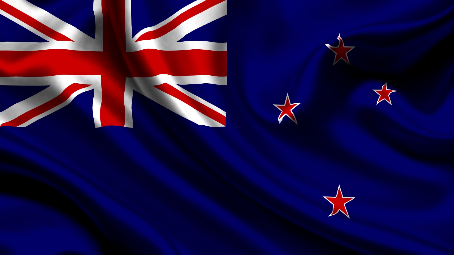 Wallpaper New Zealand flag 1920x1080 Full HD 2K Picture Image