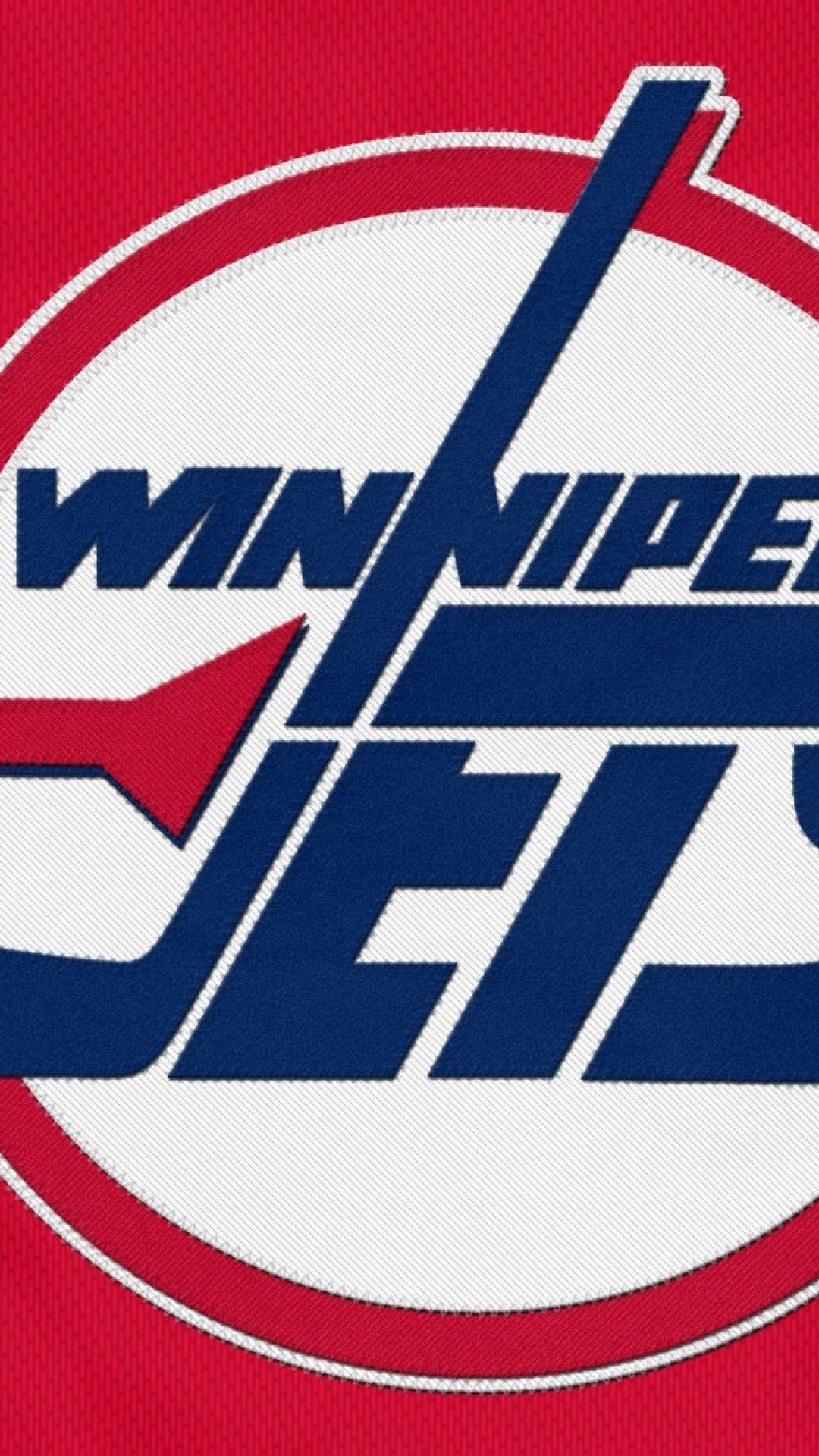 Red sports hockey nhl ice logos winnipeg jets wallpaper 77645