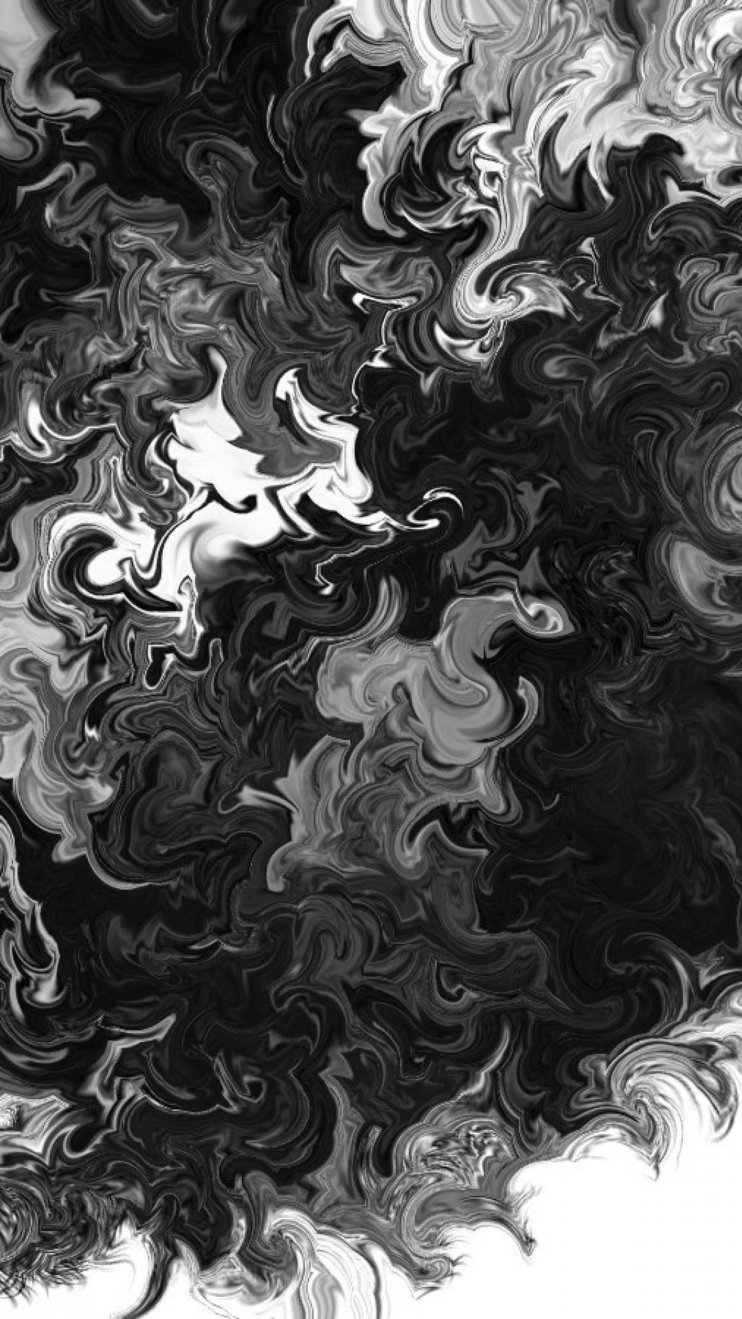 Black White iPhone Wallpaper