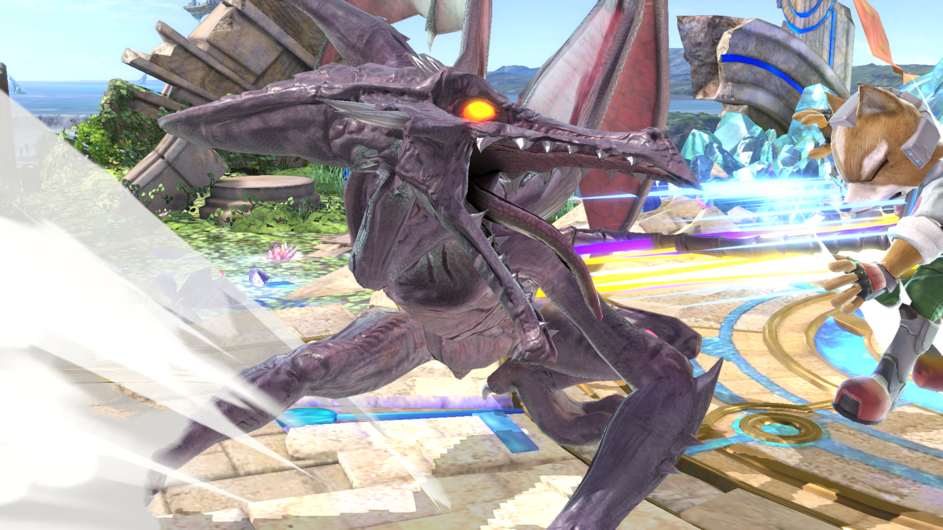 Fox Mccloud Ridley Video Game Super Smash Bros Wallpaper