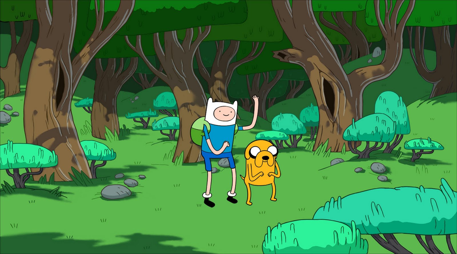 Time With Finn And Jake HD Wallpaper