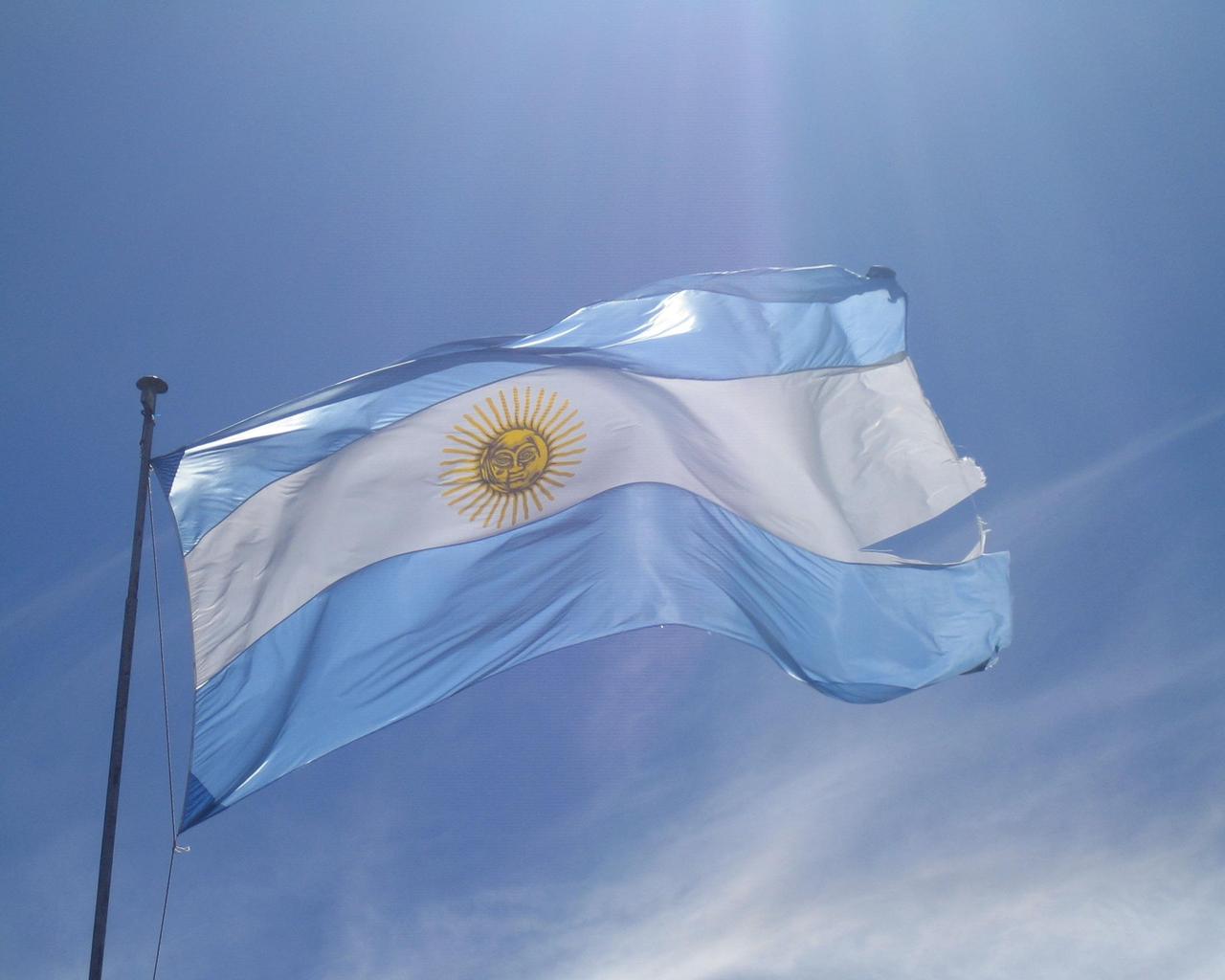 Argentina Wallpaper Flag