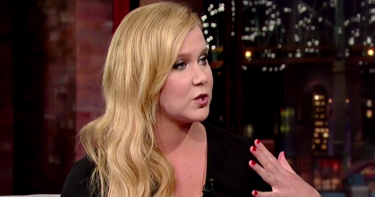 Amy Schumer Got To Fluster David Letterman One Last Time By Showing