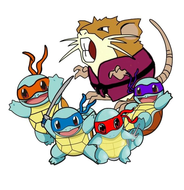 Ninja Squirtles Finally Some Oc C Squirtle Squirtl