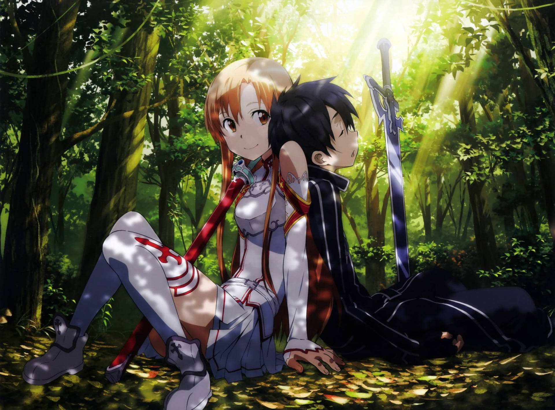 Romantic Anime Couples Wallpaper