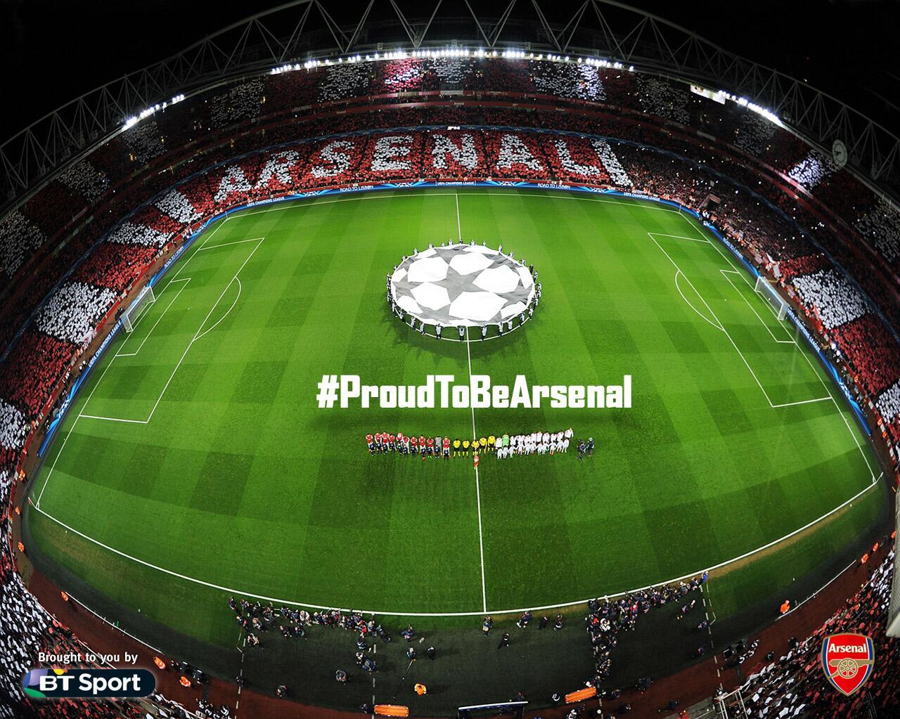 Arsenal On Our Wallpaper Featuring The