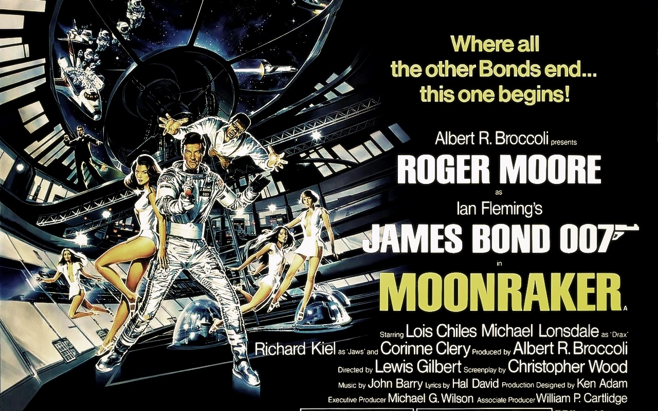 James Bond In Moonraker Desktop Pc And Mac Wallpaper