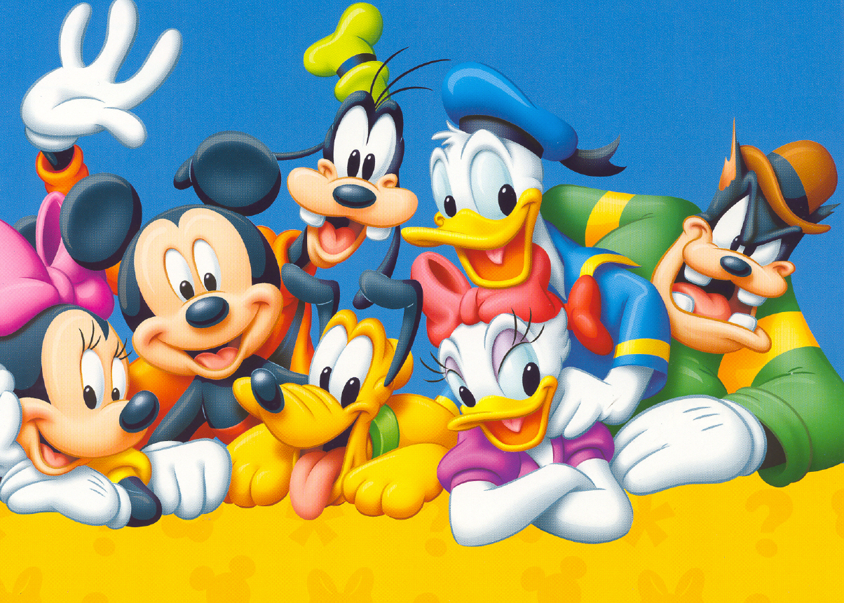 Mickey And Friends Desktop Background Wallpaper Size