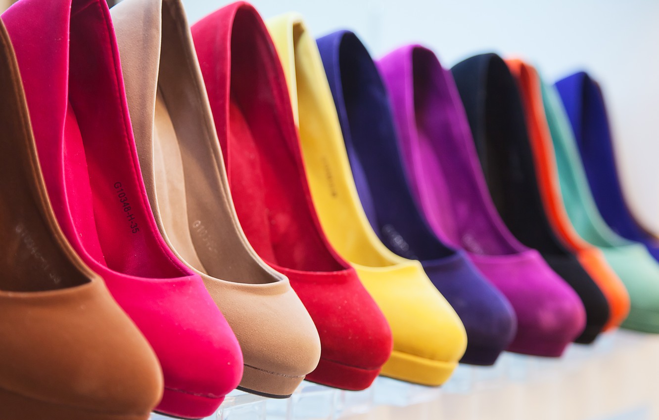 Wallpaper Color Heels Different Same Model Image For