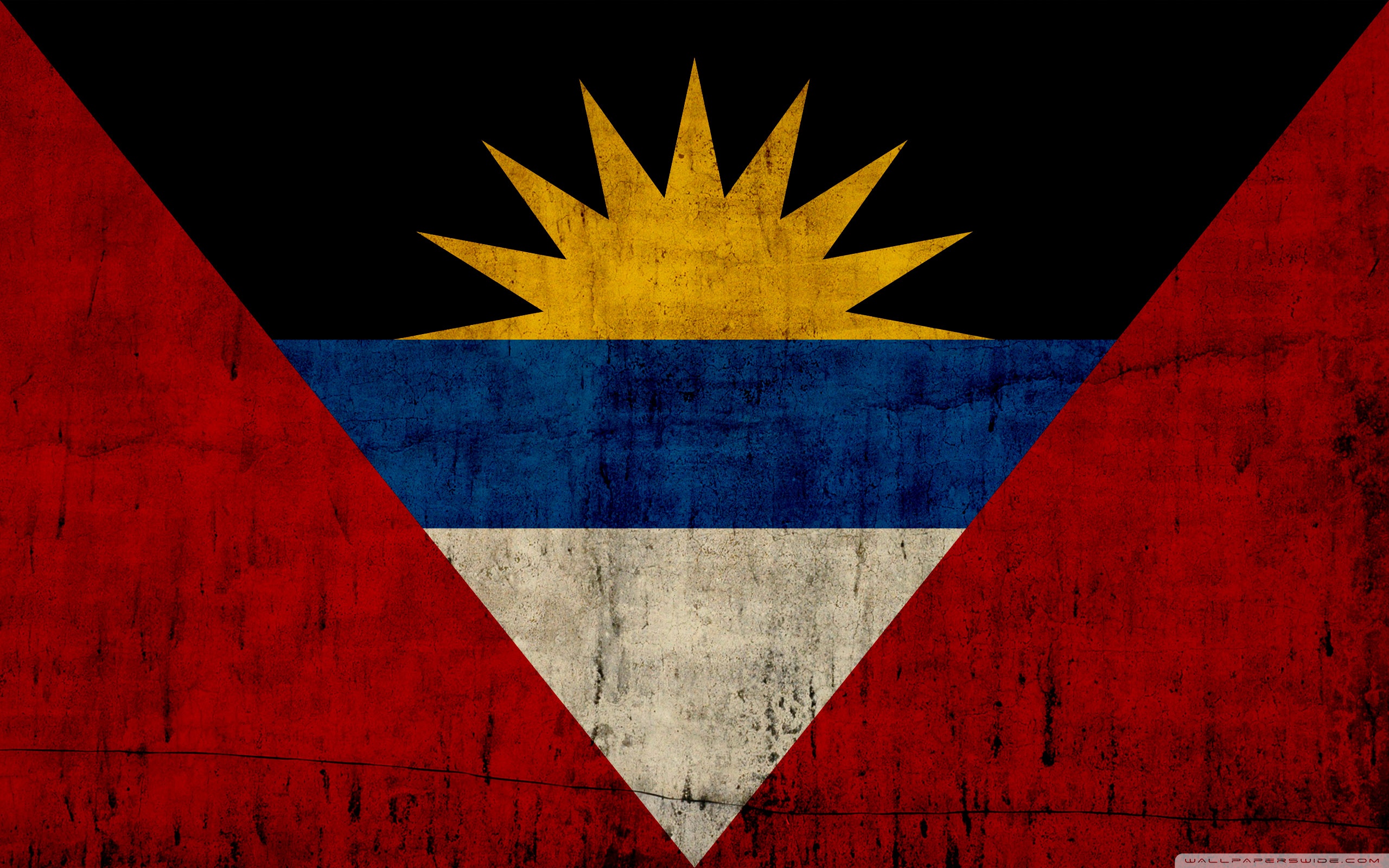 Antigua And Barbuda Flag Wallpaper On