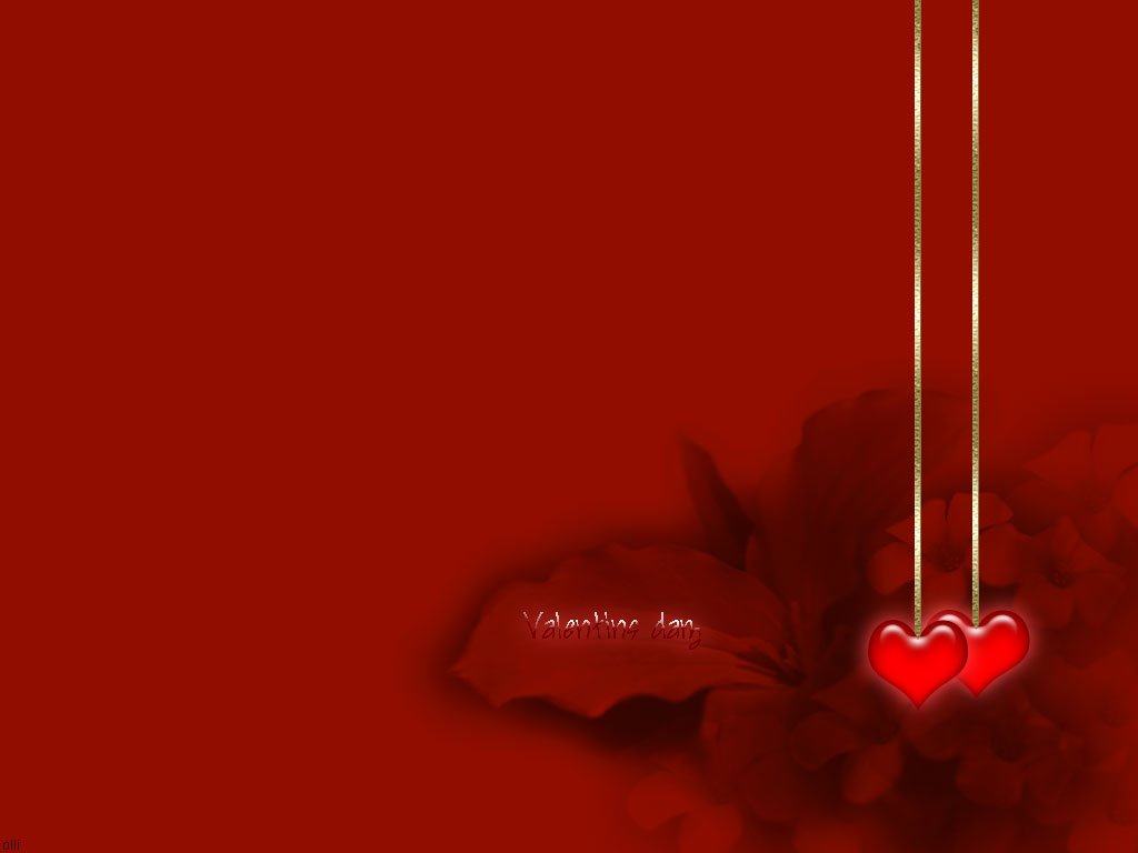 Red Valentines Wallpaper Hd.