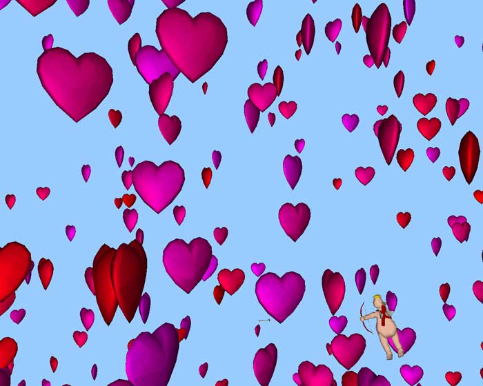 Cupid S 3d Valentine Day Screensaver Multimedia Gallery