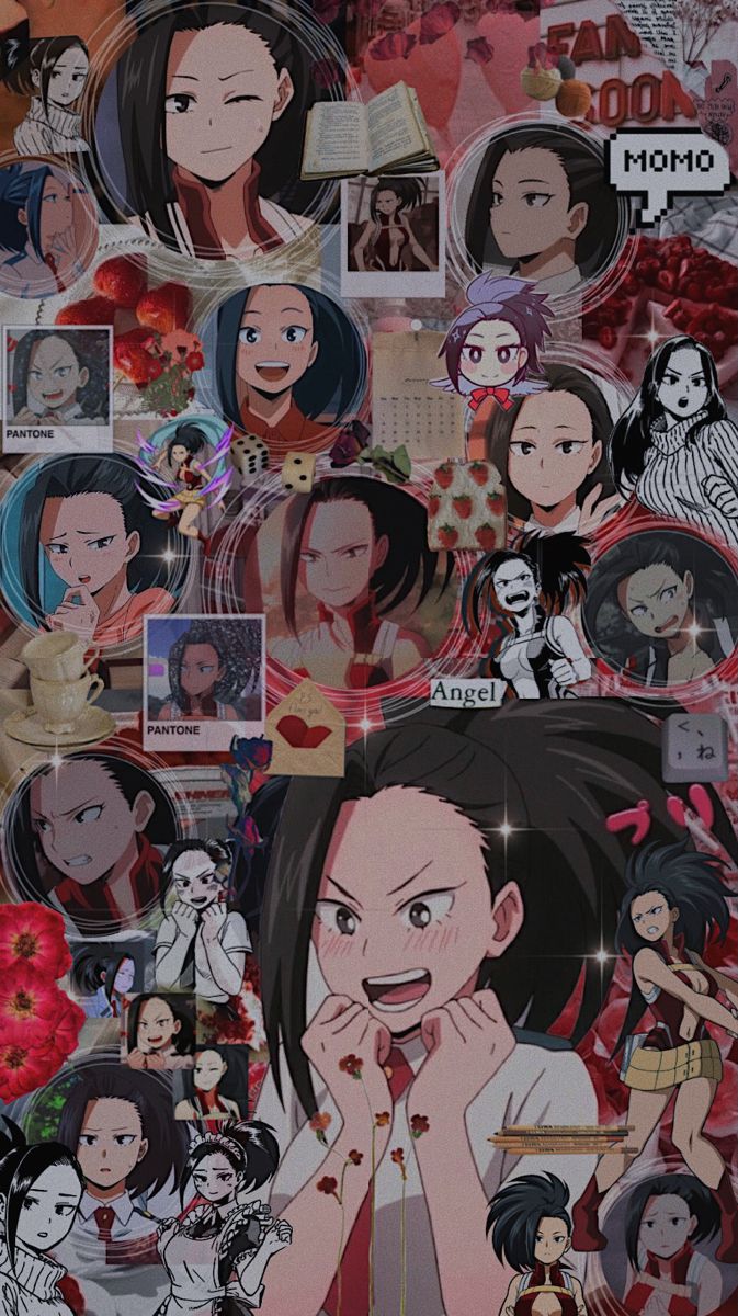 Momo Yaoyorozu Aesthetic Wallpaper In