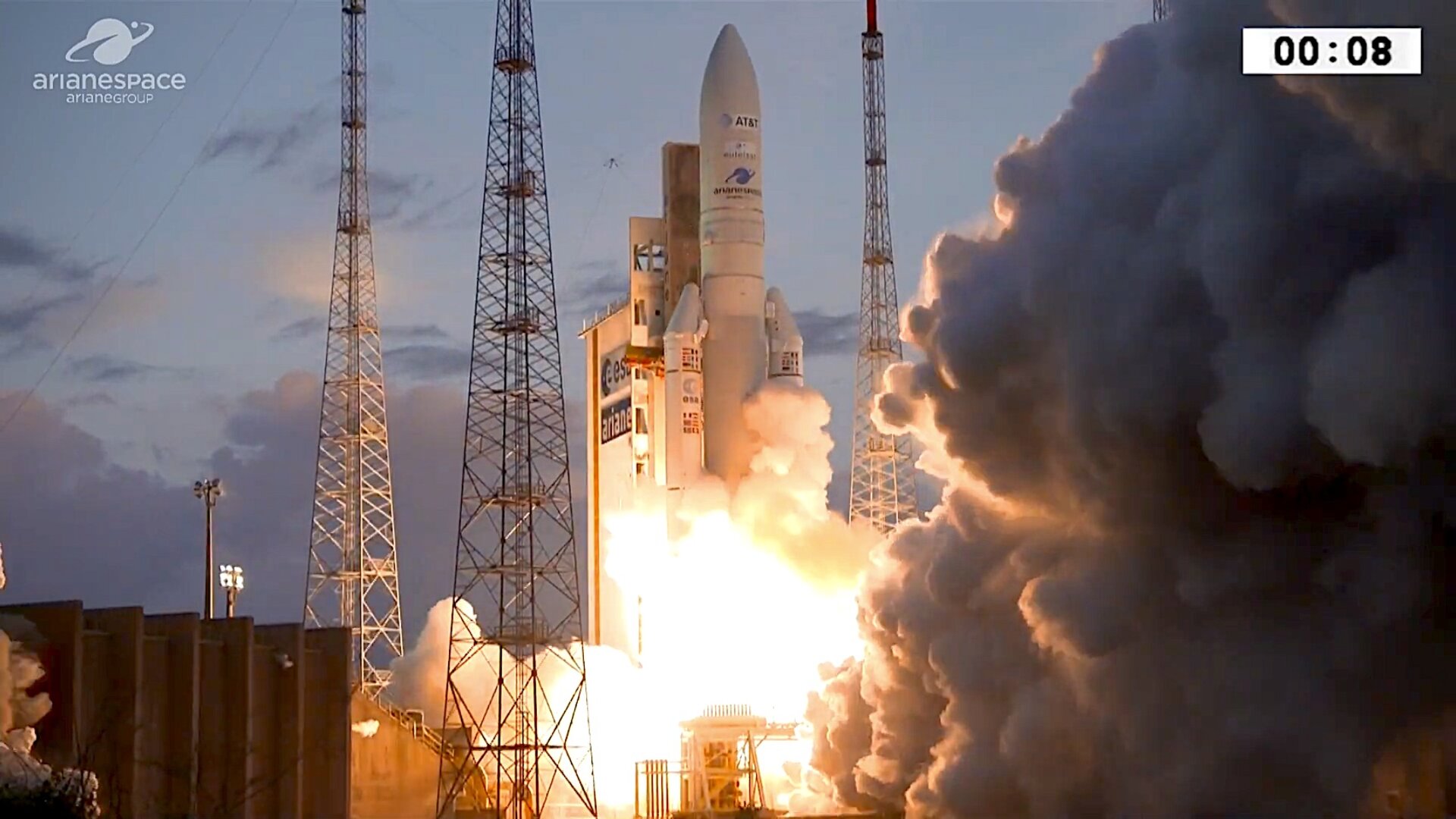 Esa Ariane S Second Launch Of