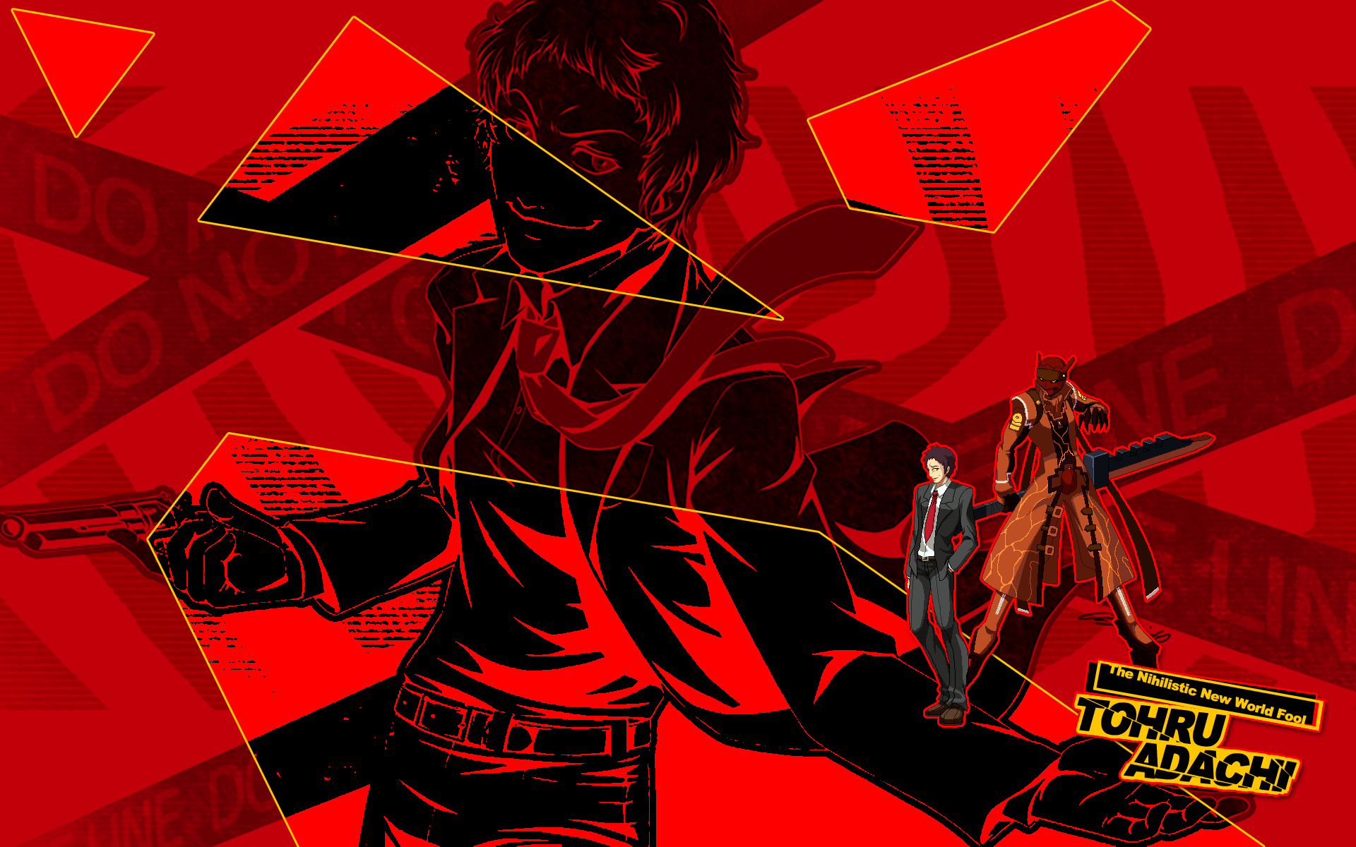 Adachi Persona Uush HD Wallpaper For Pc Ps3 By Seraharcana On
