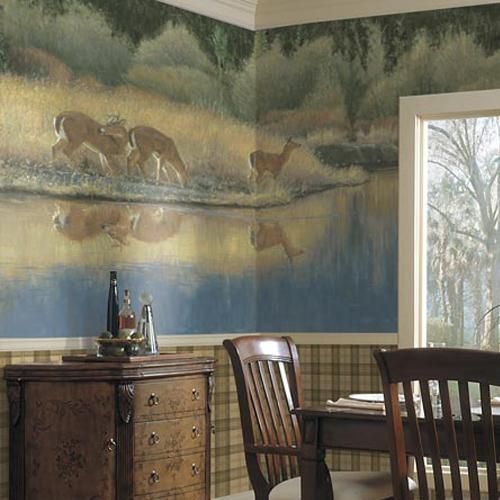 Deer Valley Wallpaper Mural Run Aka Our Livingroom