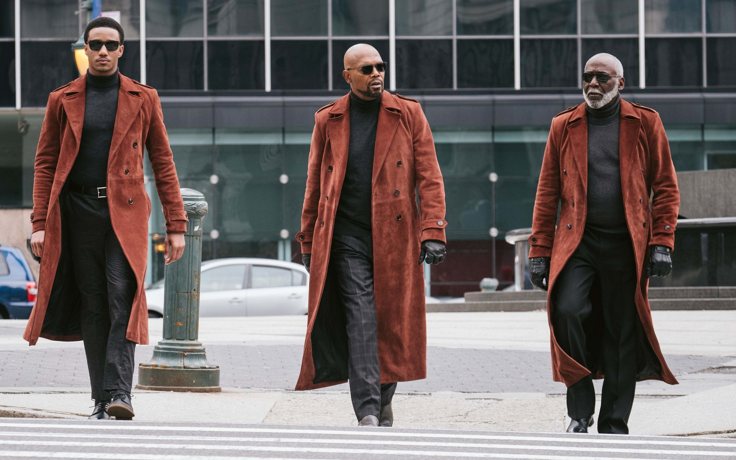 Wallpaper Samuel L Jackson Shaft Dual