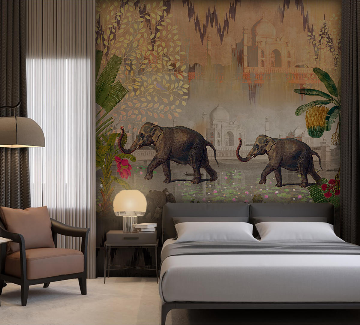 Elephants Of Mathura Wallpaper India Circus