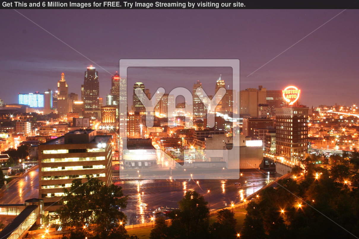 Kansas City At Night Desktop Wallpaper Best HD