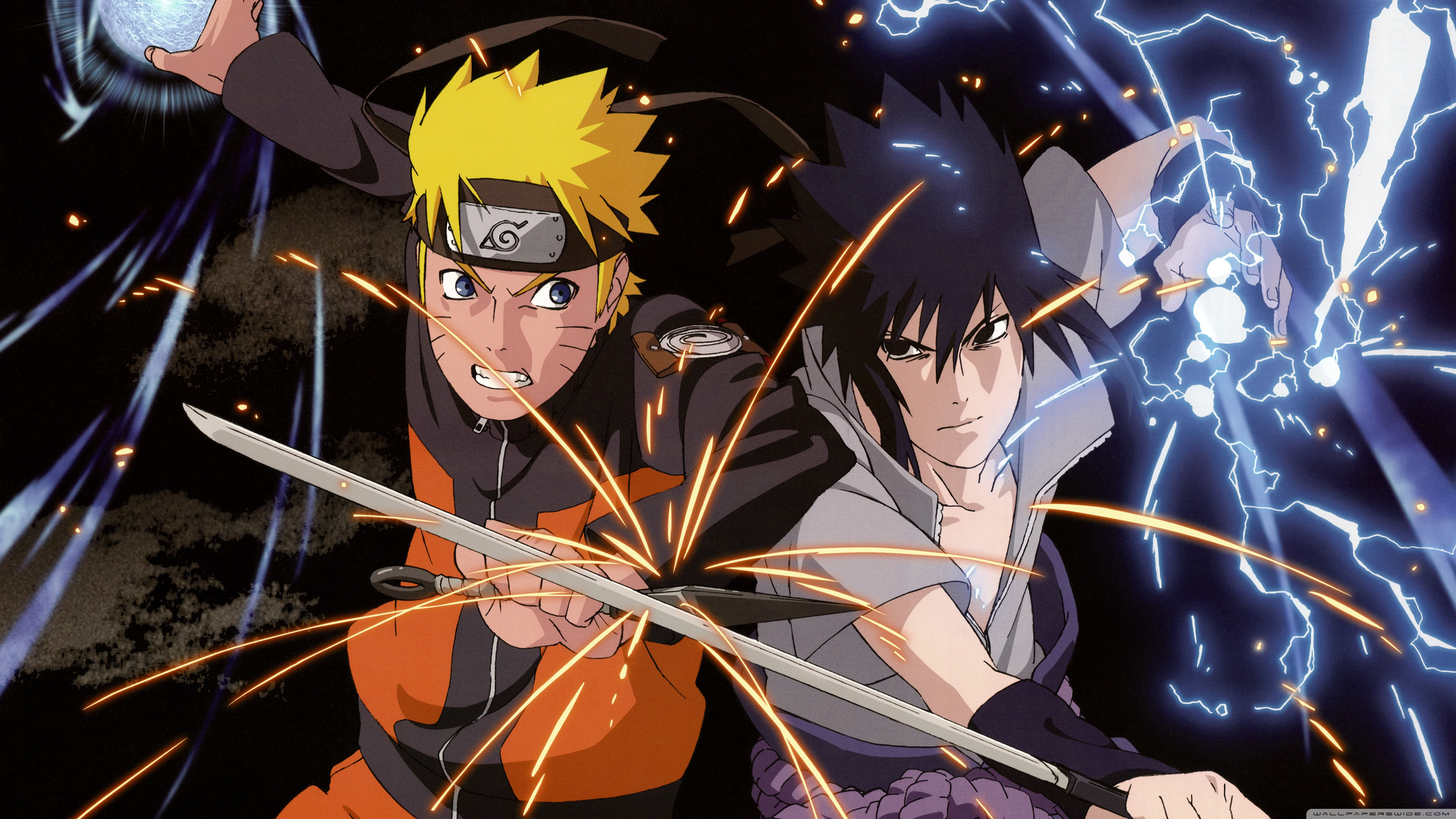 🔥 [50+] Naruto vs Sasuke HD Wallpapers | WallpaperSafari, image size:3840x2160