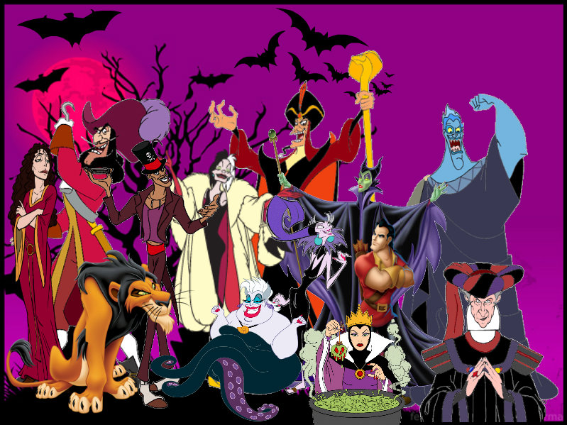 Halloween 2014   Disney Villains by DarkwingHomer on