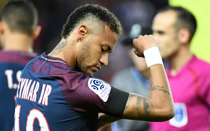 Tlcharger fonds dcran Neymar JR football Paris Saint