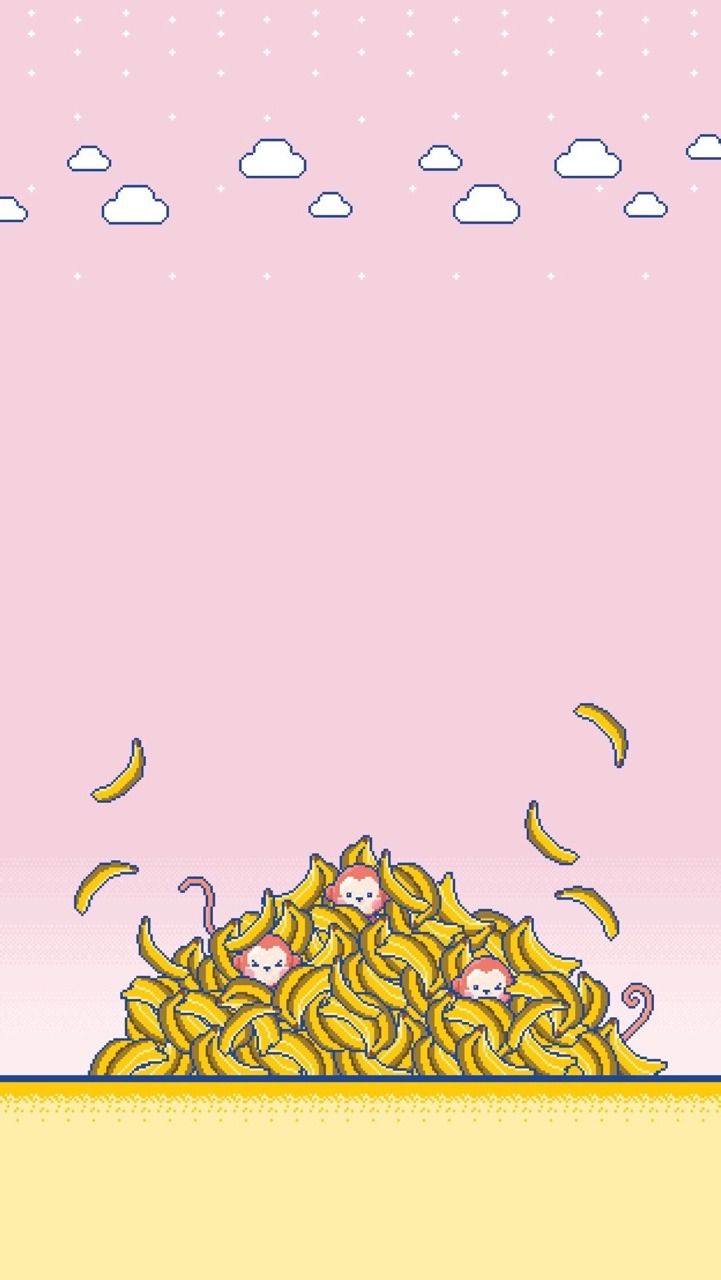 Banana Allergy Monkey Funny Illustrations In