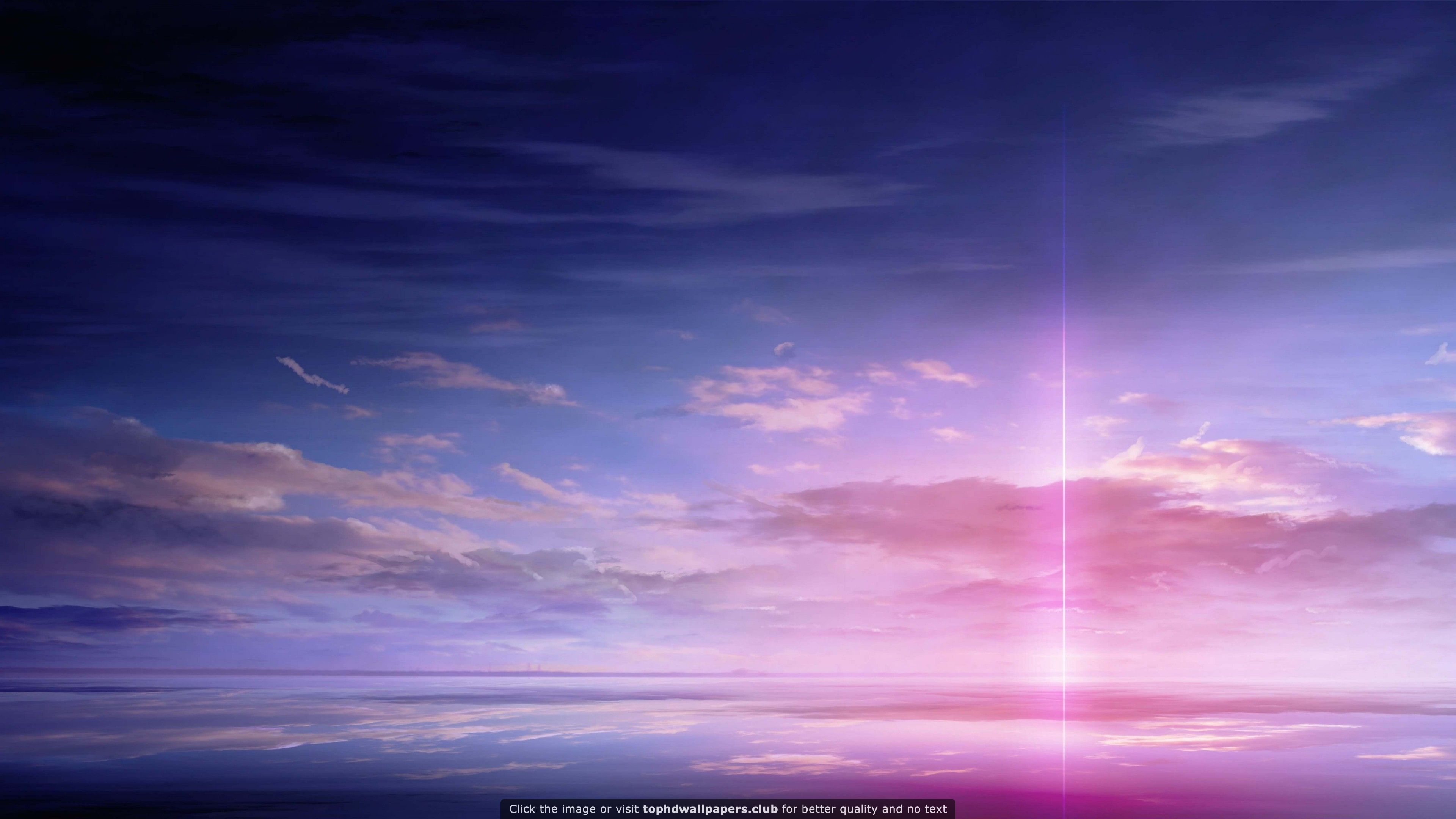 Purple Solar Pillar HD Wallpaper For Your Pc Mac Or Mobile Device