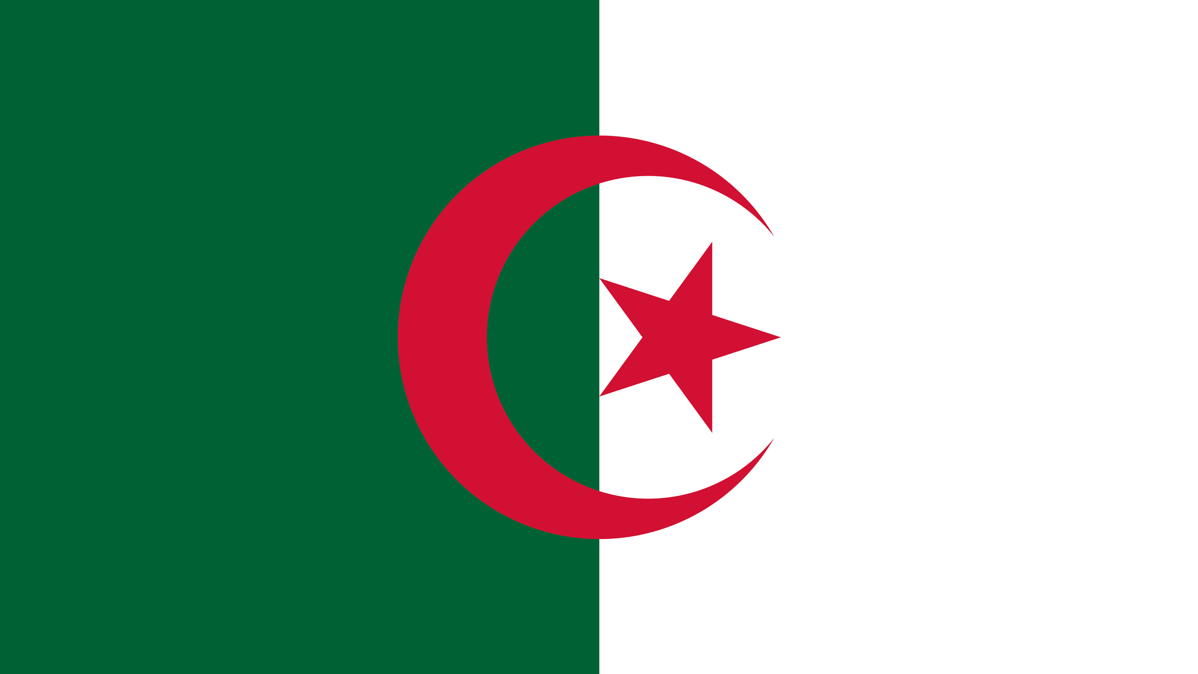 Algeria Flag UHD 4k Wallpaper