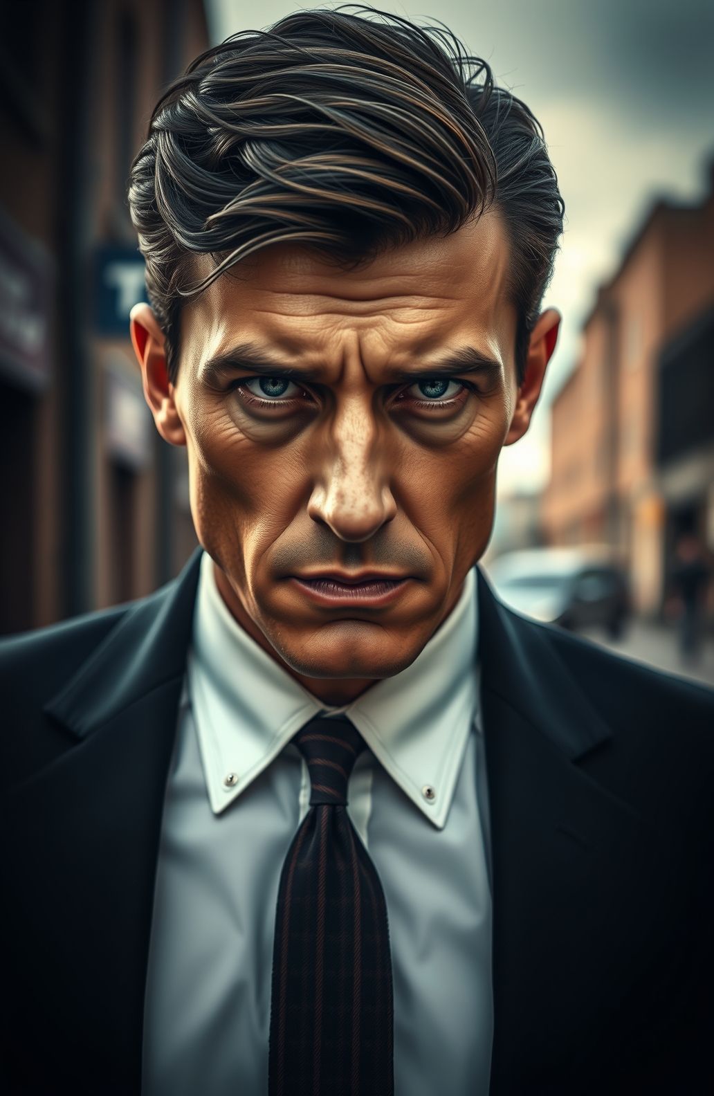Tommy Shelby Close Up HD Wallpaper