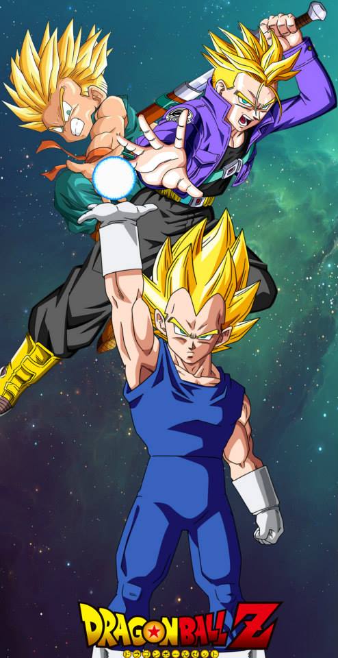 File:Dragon-Ball-Z-Goku-SSJ2-vs-Majin-Vegeta.jpg - PhiSigmaPiWiki