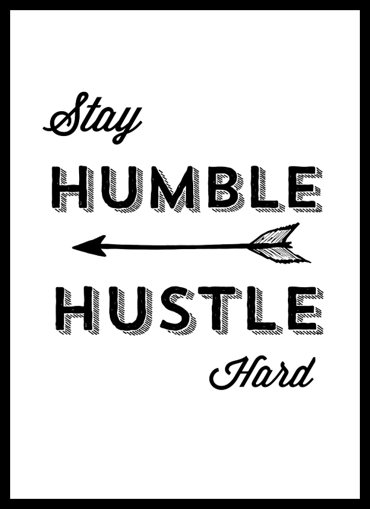 Hustle Hard Logo I Was Hoping To Share My