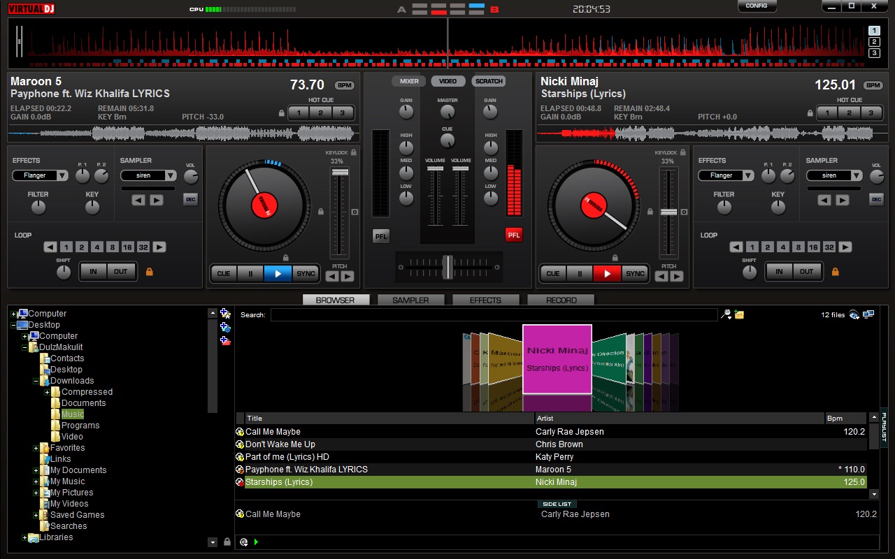 Free Download Virtual Dj Download Download Atomix Virtual Dj Pro 705 Build 1280x800 For Your Desktop Mobile Tablet Explore 49 Free Dj Wallpaper Download Cool Dj Wallpaper Dj Wallpaper