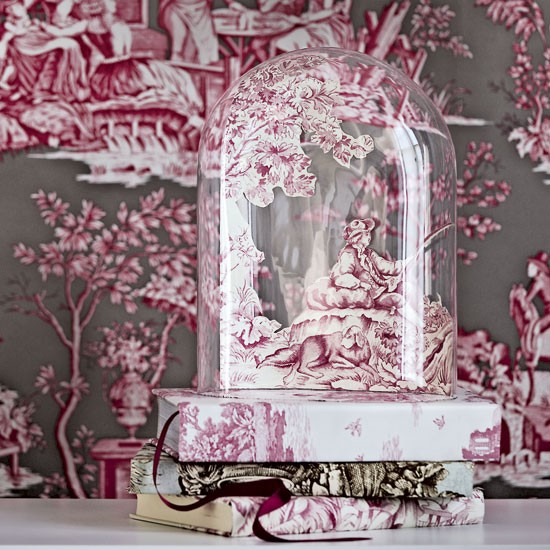 Mix Toile With Design Ideas Decorating Classic