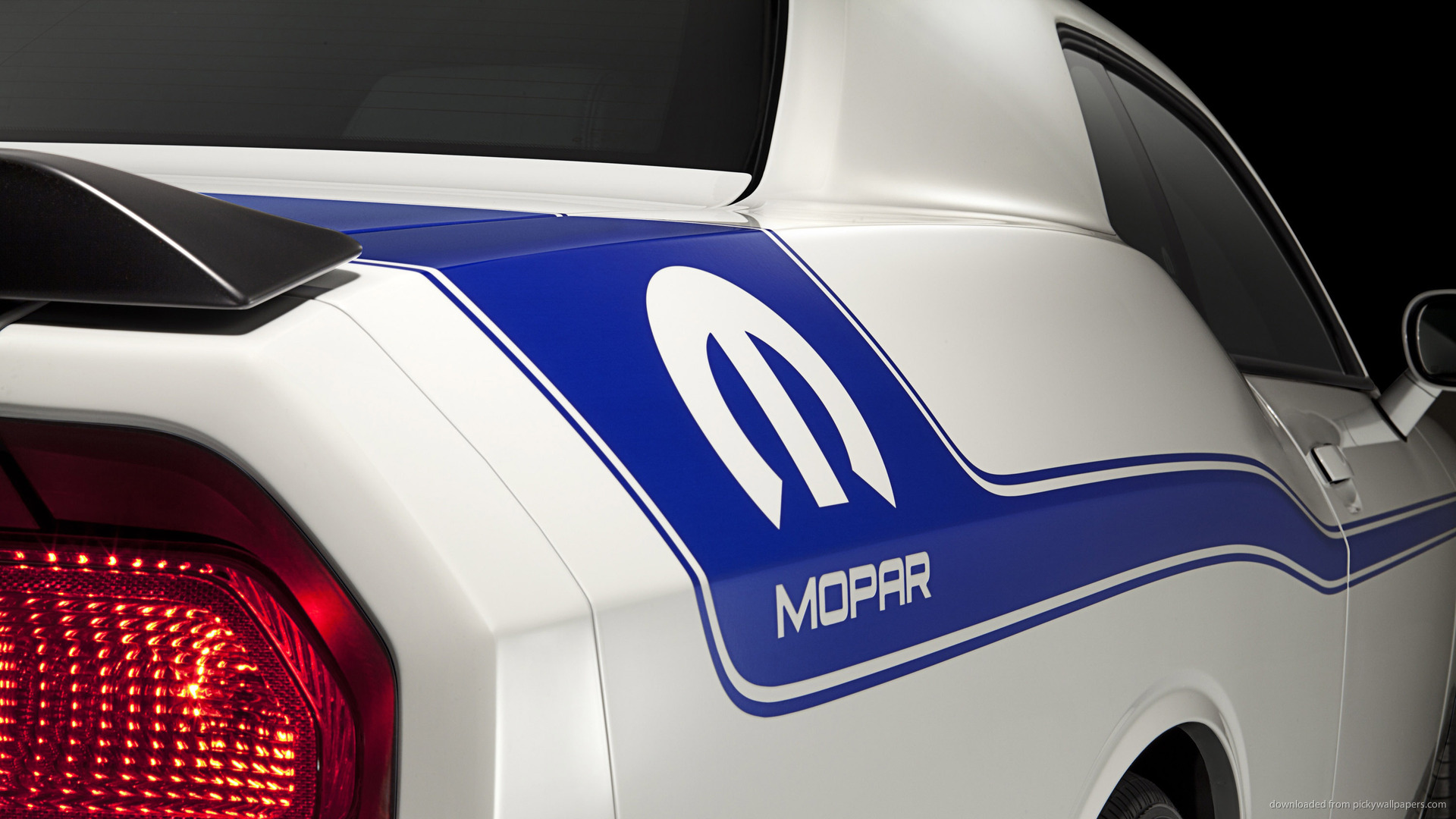 Mopar Dodge Challenger Logo Wallpaper