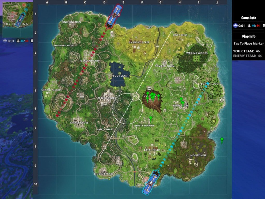 Fortnite News On New Map With Dusty Depot Hit