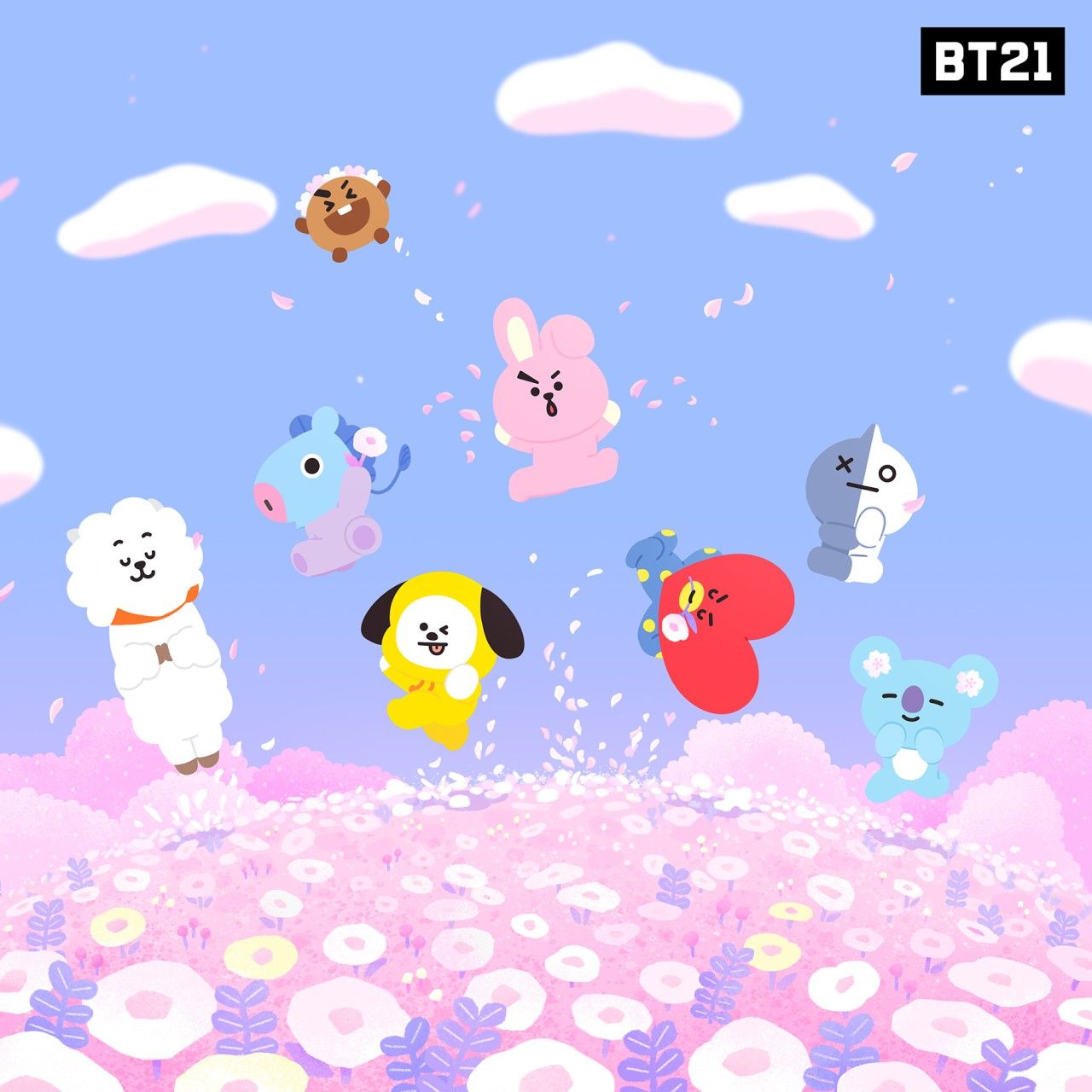 Bt21 Wallpaper On