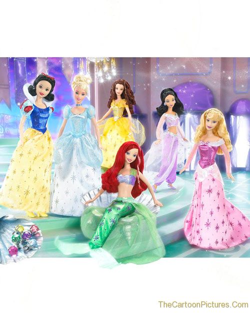 Disney Princess Barbie With